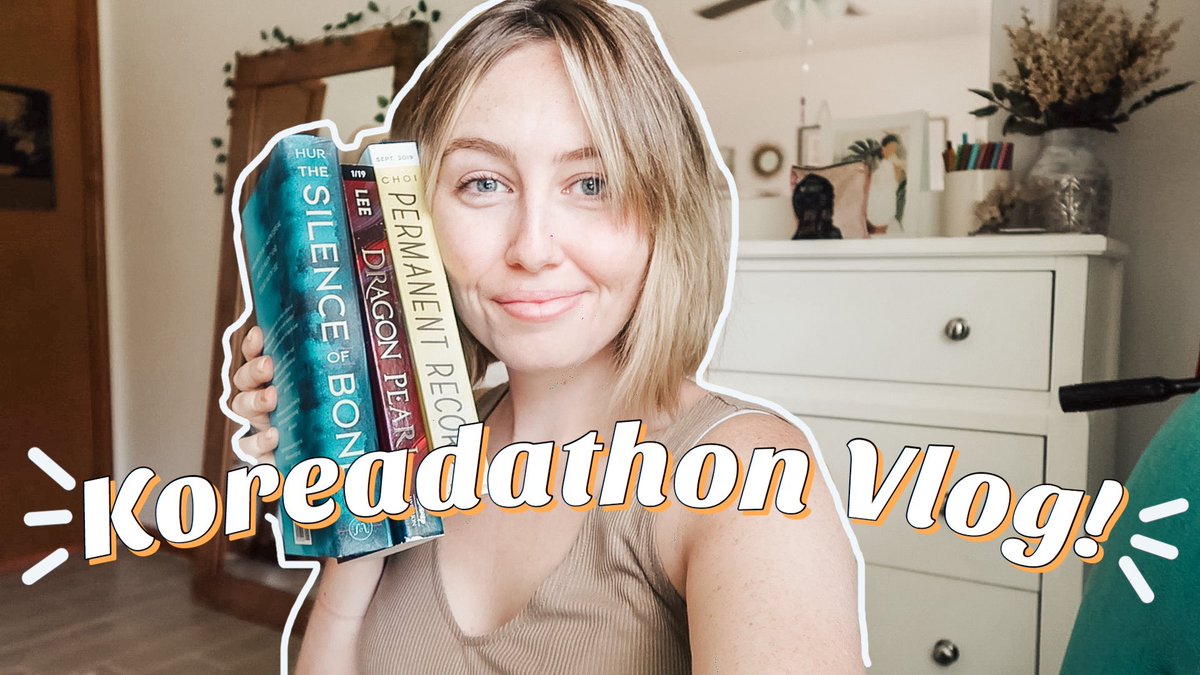 ashleynuckles's tweet photo. My Koreadathon reading vlog went live earlier today! 🥰 Check it out here: https://t.co/Lj4uYjmW6e https://t.co/uOCopUW8hp
