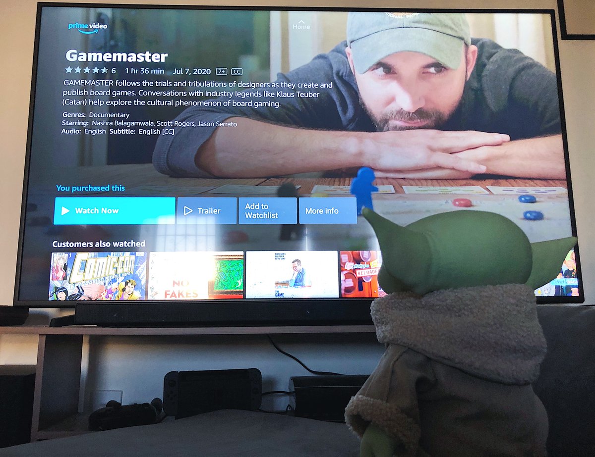 GamemasterDoc's tweet photo. It's official!!! You and your baby Yodas can now watch #GamemasterDoc in the US on iTunes, Amazon Prime, Google Play, VUDU, AND at Blockbuster on VHS! Ok jk not Blockbuster 😂 Check out our full list of platforms below 🥳🥳🥳 International release dates coming soon, stay tuned! https://t.co/8shhjgOvBV