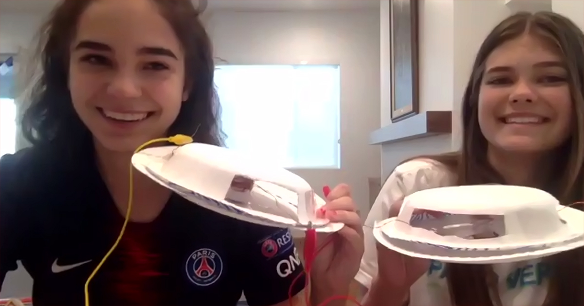 UtahCoE's tweet photo. The @UUtah #ExploringEngineering Camp featured an #ElectricalEngineering activity this morning building #PaperSpeakers and now they are building #HoverCrafts using #MechanicalEngineering principals. It's so awesome to see kids learning #EngineeringPrincipals while having fun! 🎉 https://t.co/aij7Wqwgb3