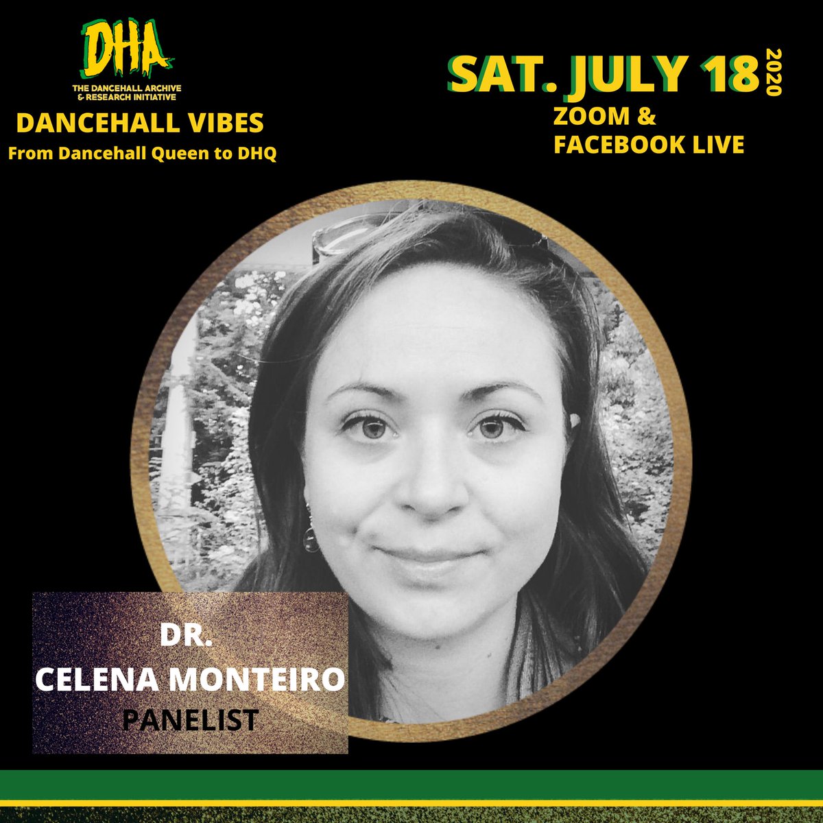 danchallarchive's tweet photo. Our final panelist is Dr. Celena Monteiro!

The title of her thesis is: Bruk Out Feminism in the Intercultural Dancehall Queen Scene which hints the promise of an enriching contribution to this installment. 😁⁣
⁣
𝐏𝐑𝐄-𝐑𝐄𝐆𝐈𝐒𝐓𝐄𝐑 𝐍𝐎𝗪⁣⁣
⁣⁣https://t.co/DGWhwUqDnm ⁣ https://t.co/F0XZoukPoV