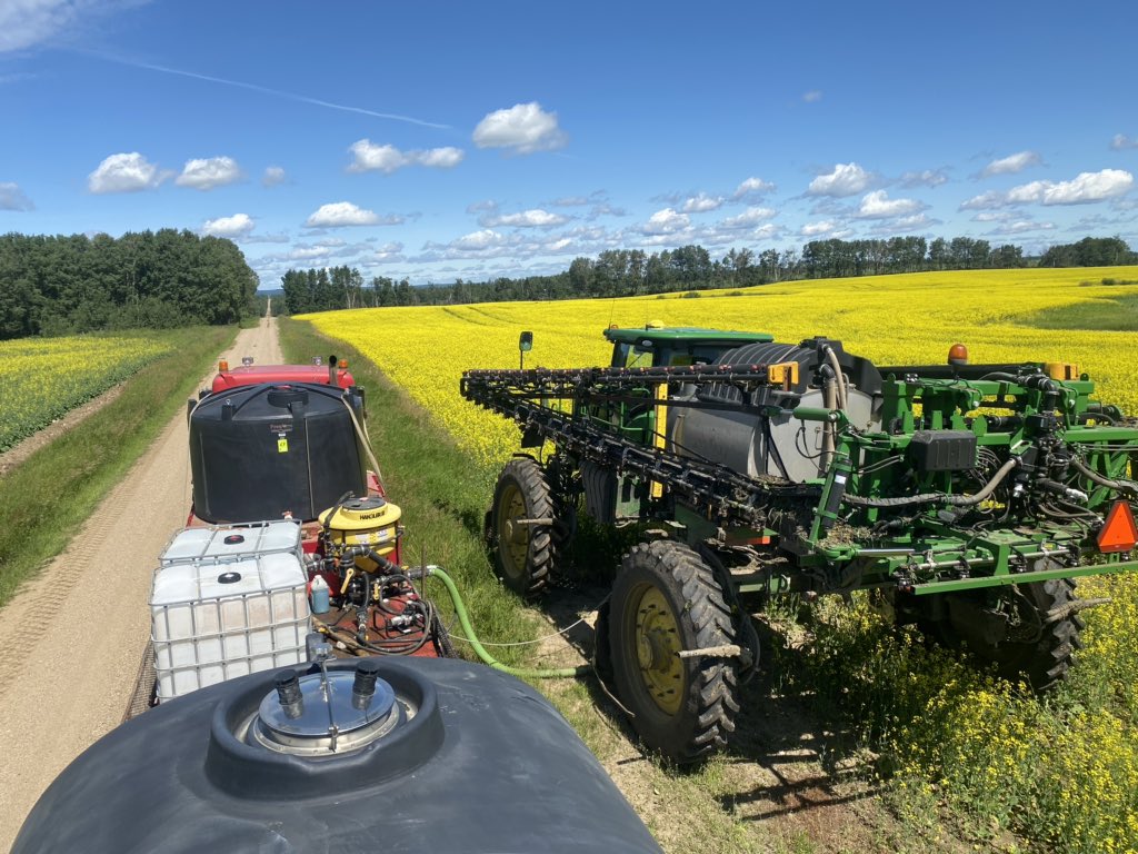 It’s Proline time! <a href="/Bayer4CropsCA/">Crop Science Canada</a> #spray2020