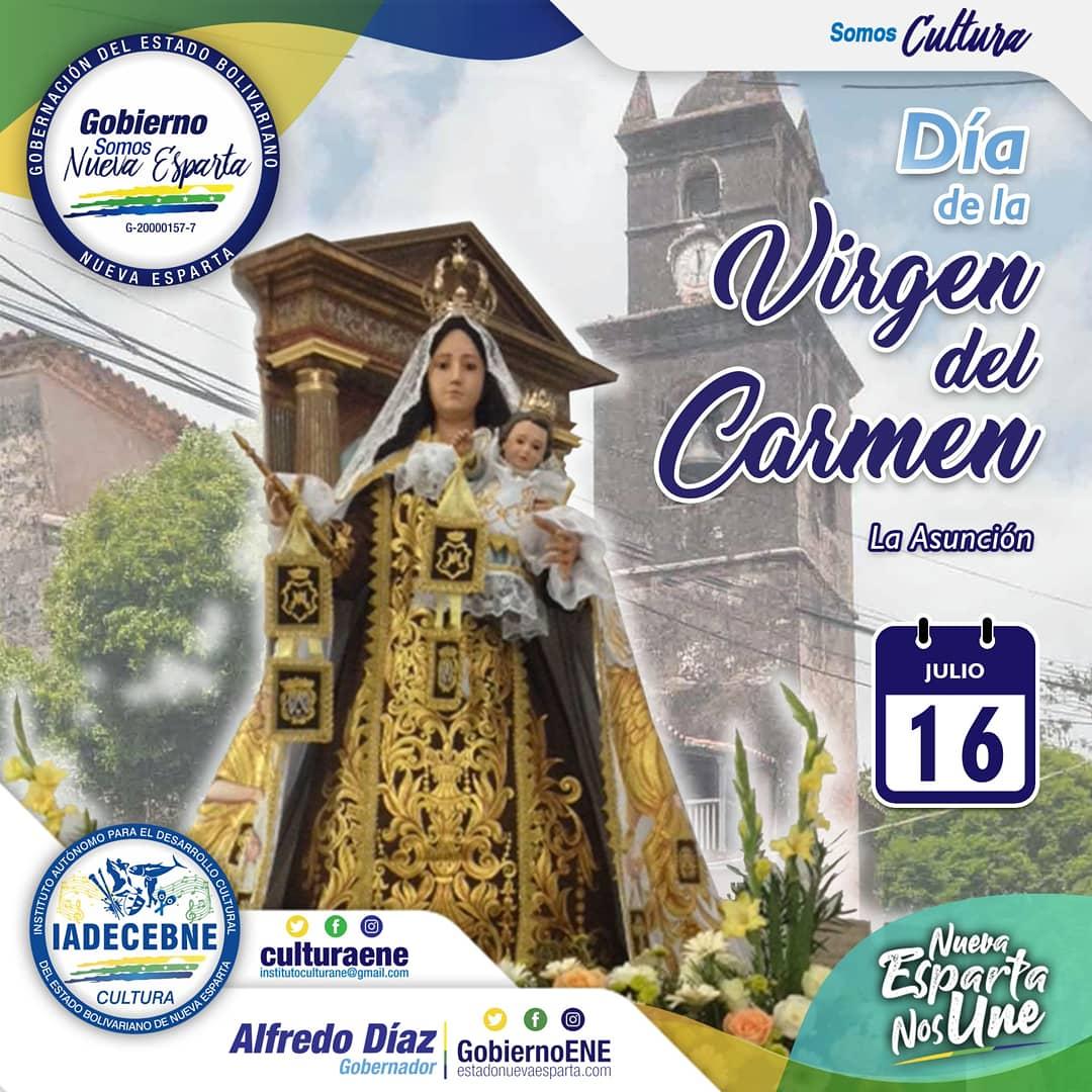 LegislandoPorNE's tweet photo. ⛪VIRGEN DEL CARMEN⛪
.
Nos unimos en oración a las comunidades de La Asunción (Arismendi), Porlamar (Mariño), Bella Vista (Mariño) y El Palotal (Díaz) que veneran a la Virgen del Carmen. Una festividad que tradicionalmente se celebra, con apoyo del #Iadecebne. #16Jul https://t.co/Tmcgml4VSL
