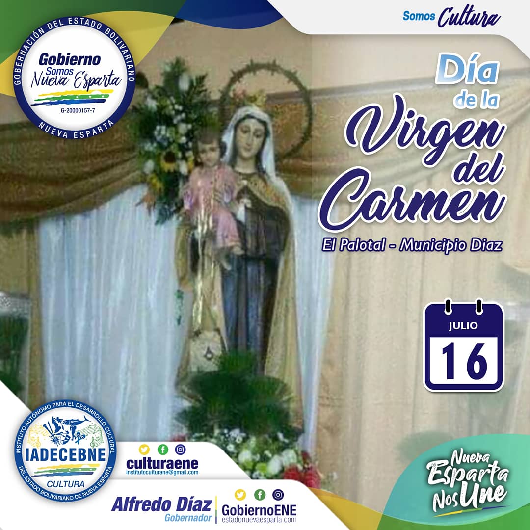 LegislandoPorNE's tweet photo. ⛪VIRGEN DEL CARMEN⛪
.
Nos unimos en oración a las comunidades de La Asunción (Arismendi), Porlamar (Mariño), Bella Vista (Mariño) y El Palotal (Díaz) que veneran a la Virgen del Carmen. Una festividad que tradicionalmente se celebra, con apoyo del #Iadecebne. #16Jul https://t.co/Tmcgml4VSL