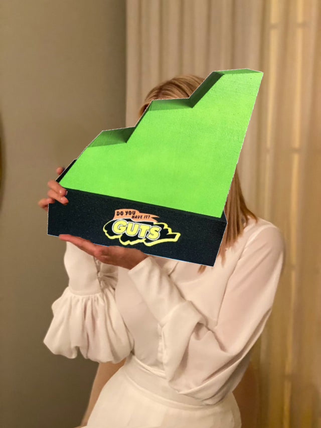 IvankaHolds's tweet photo. The Aggro Crag Trophy from Nickelodeon GUTS https://t.co/MYzs7t2c8n