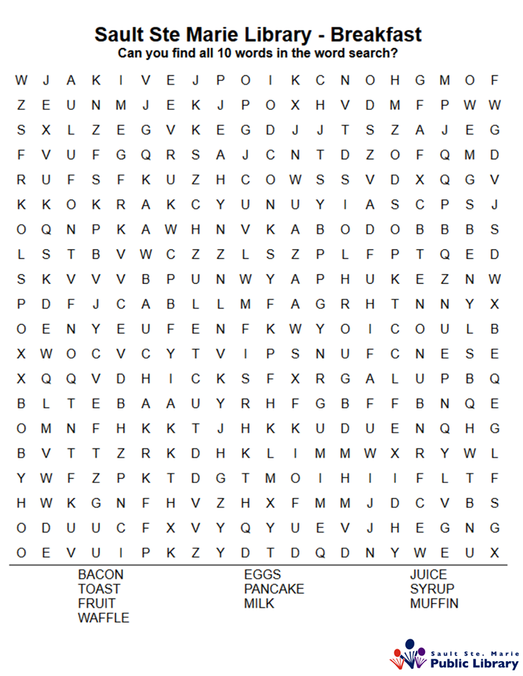 SSM_Library's tweet photo. Looking for something to tie over the kids? Here's a fun word search for your kids to do!
If you would like the answers, feel free to send us a message. :)
#sault #ssmpl #soo #saultstemarie #library #staysafe #kids #activity #wordsearch #wordsearchthursday https://t.co/Xe9K9nzzNt