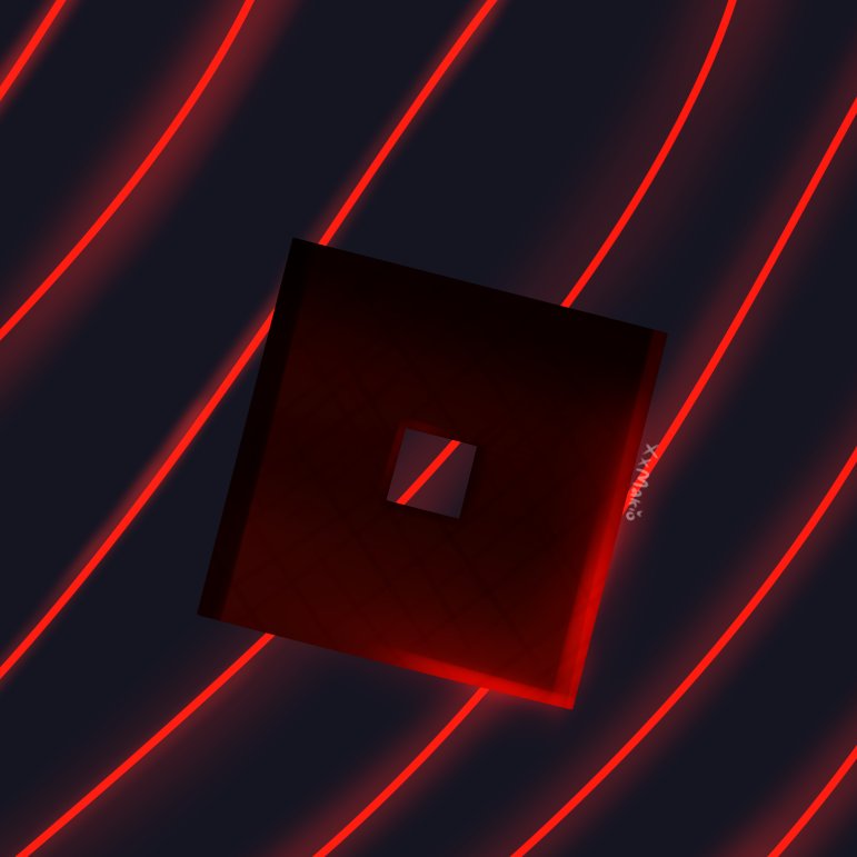 Black Roblox App Icon