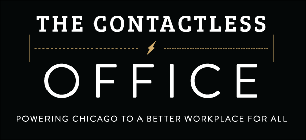 PoweringChicago's tweet photo. Safely reopening offices and bringing employees back in a #COVID19 world requires a plan to minimize the risk of virus transmission. Read how Powering Chicago's members can help by implementing #tech solutions to create the #contactlessoffice. https://t.co/aS4RnVX47I https://t.co/XikLfWbmWE