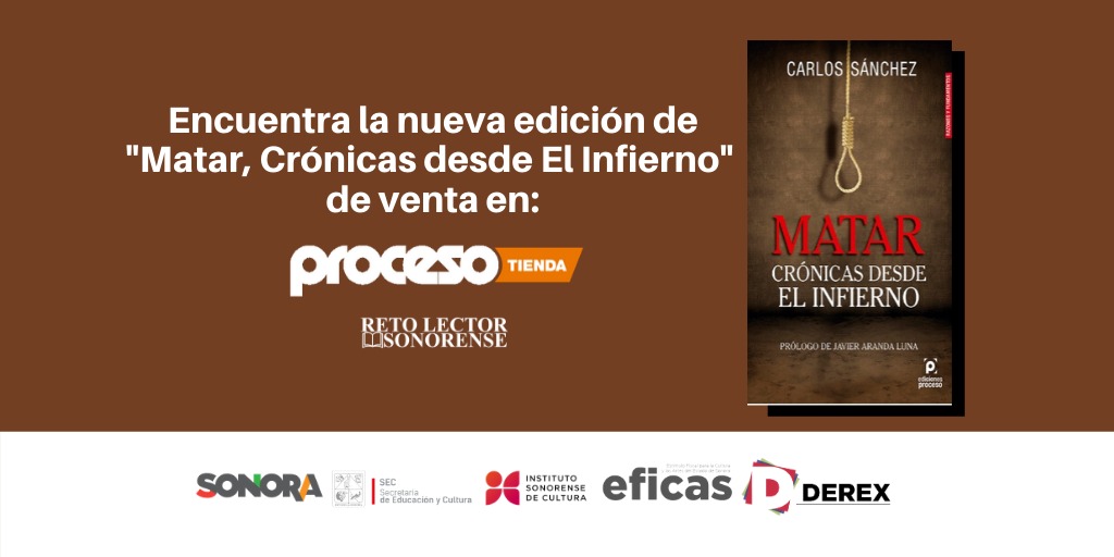 Acércate a la forma de pensar de un asesino leyendo la tercera edición de Matar de Carlos Sánchez, titulo de julo en el #RLS2020.  Compra su versión digital en la tienda en linea de <a href="/proceso/">Proceso</a>: bit.ly/3ghge3w