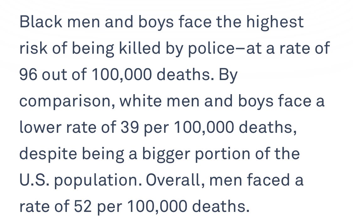 Lastly there is a problem of police violence for all of us. It IS elevated for our Black brothers over our White ones. But it‘s also adjusted for differential criminality. What concerns me even more is our racial bias in selective prosecution of young Black men for minor crime.