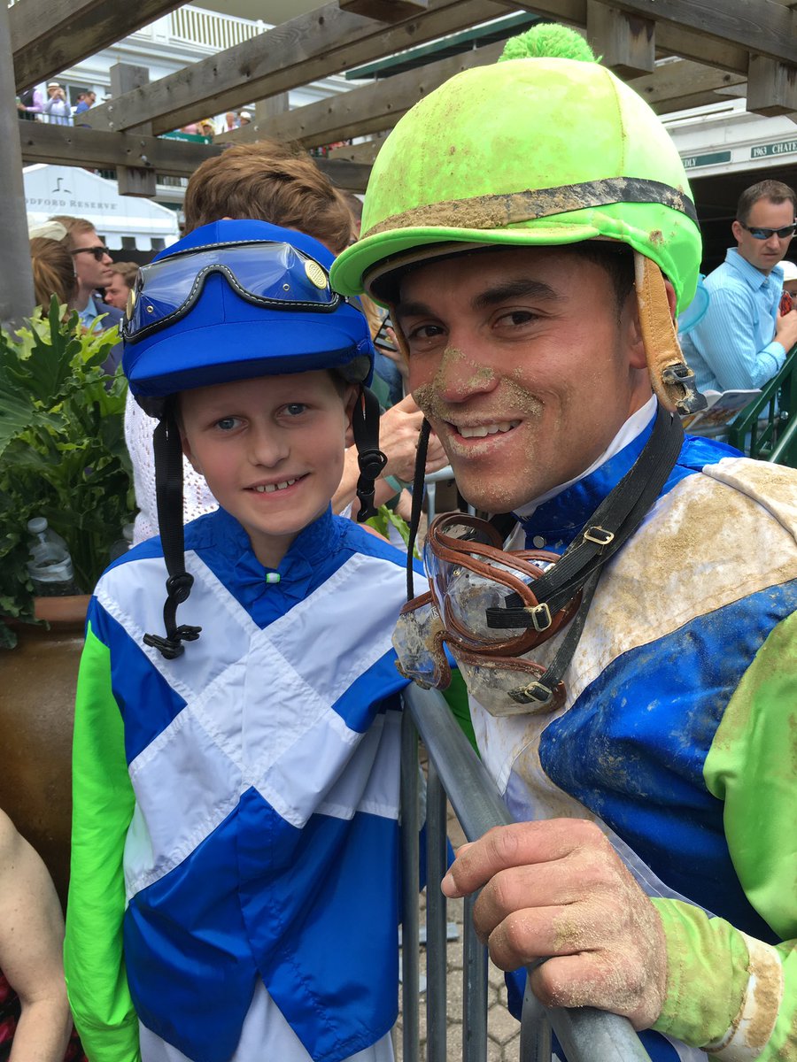 BrandonsRainbow's tweet photo. @jockeyUP @HR_Nation @JockeysGuild @PDJFund @WHR #JoelRosario! https://t.co/e0fXW5yeft