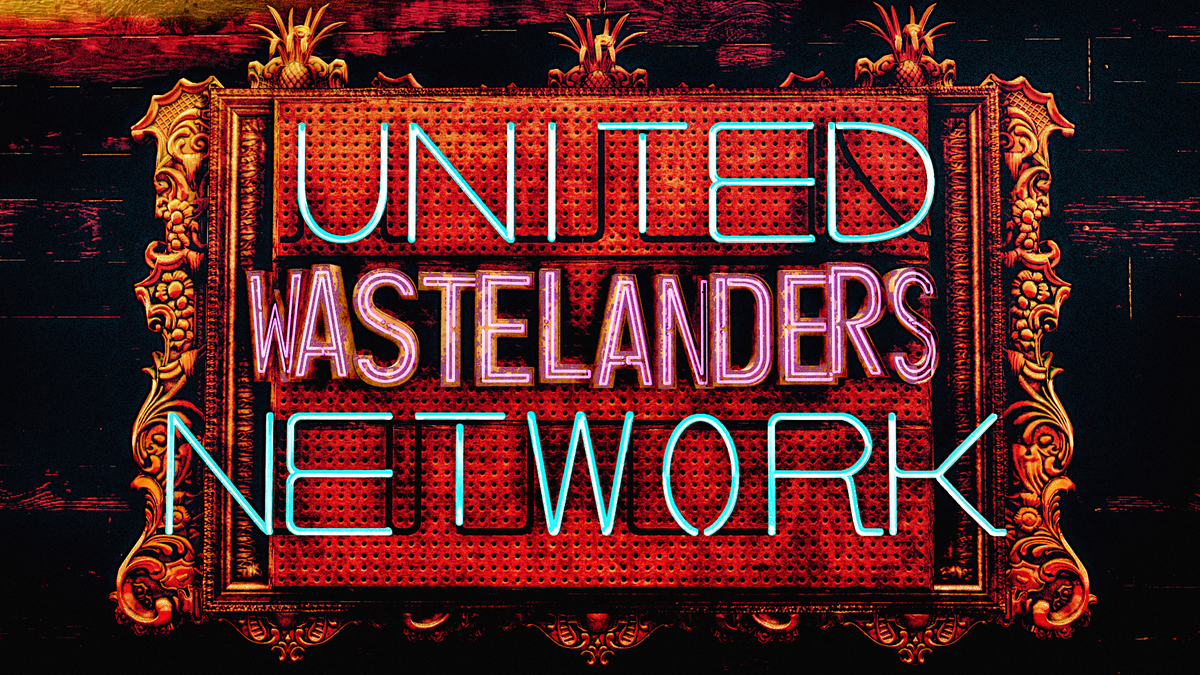 UWastelanders's tweet photo. CAMP SHOWCASE TONIGHT! We'll see a Very Unusual Build from Rainah on PS4, then visit our good friend Moxie on Xbox. Also--a PS4 Random in the works!

Join us @ 9pm Est for the excitement!

This UWN Sign inspired by MasterBuilder @Eyebot_Rux, w/ a few tweaks of our own. #Fallout76 https://t.co/QwTrwFkMAe