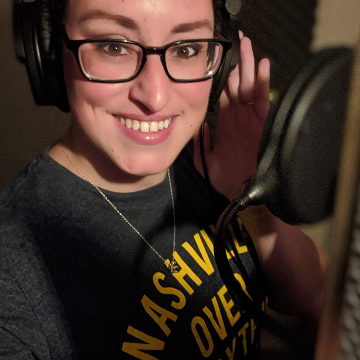 Performing live on stage is my absolute favorite thing to do, but the more I record, I am realizing that is something I absolutely love to do too. I'm excited to finally be working on new music to share with you all again soon