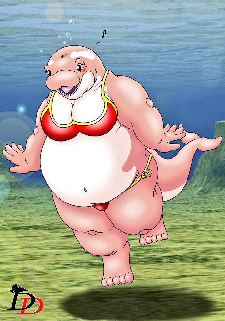 DeadDragon007's tweet photo. 看板娘紹介。

オルカン（シャチ獣人）のプリム（左）とオルナ（右）
元々、某所の絵板に投稿されたシャチ獣人が妙にツボって生まれたのがプリム。それを更に太い子が欲しいなと思い誕生したのがオルナでした。
血の繋がりはありませんが一応義姉妹ということになってます。 https://t.co/c9FWaKBDUS