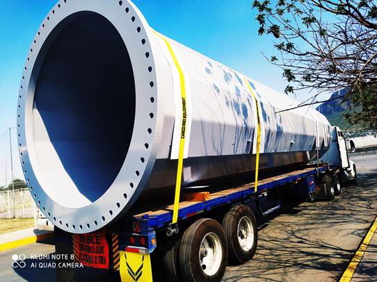 SaeTowers's tweet photo. It’s all about that base, about that base. Another base section loaded and on its way to the customer. https://t.co/TQIgOhcFSV