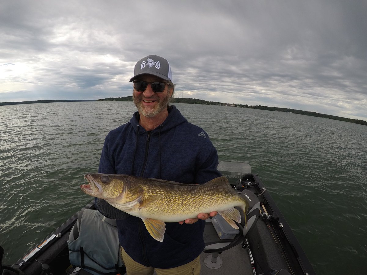 Catch and release these beauties with <a href="/DJsixseven/">Nick</a> on Walker Bay thanks to our guide <a href="/TKvalevog/">Toby Kvalevog</a> from Leisure Outdoor Adventures, 26 and 27 inch Walleyes with minnows. <a href="/ChaseontheLake/">Chase on the Lake</a>