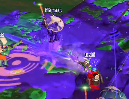 fuku_spl's tweet photo. ハイプレ直撃したShamsaお姉さんが、吹っ飛んでいます��

#RSTF https://t.co/JspCQA0Oyo
