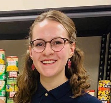 MavMarket's tweet photo. Today, we say farewell to Mary Sherman, an AmeriCorps VISTA who served as the Mav Market Coordinator for the last two years. Thank you for your service, you will be missed! https://t.co/US30hAvWDb