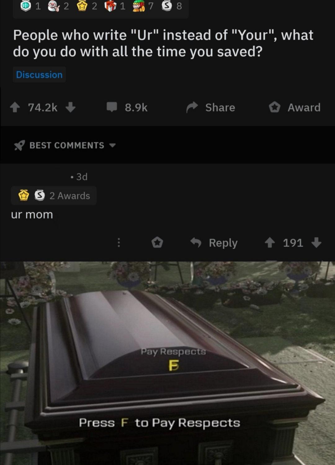 memes on X: Press F To Pay Respects  / X
