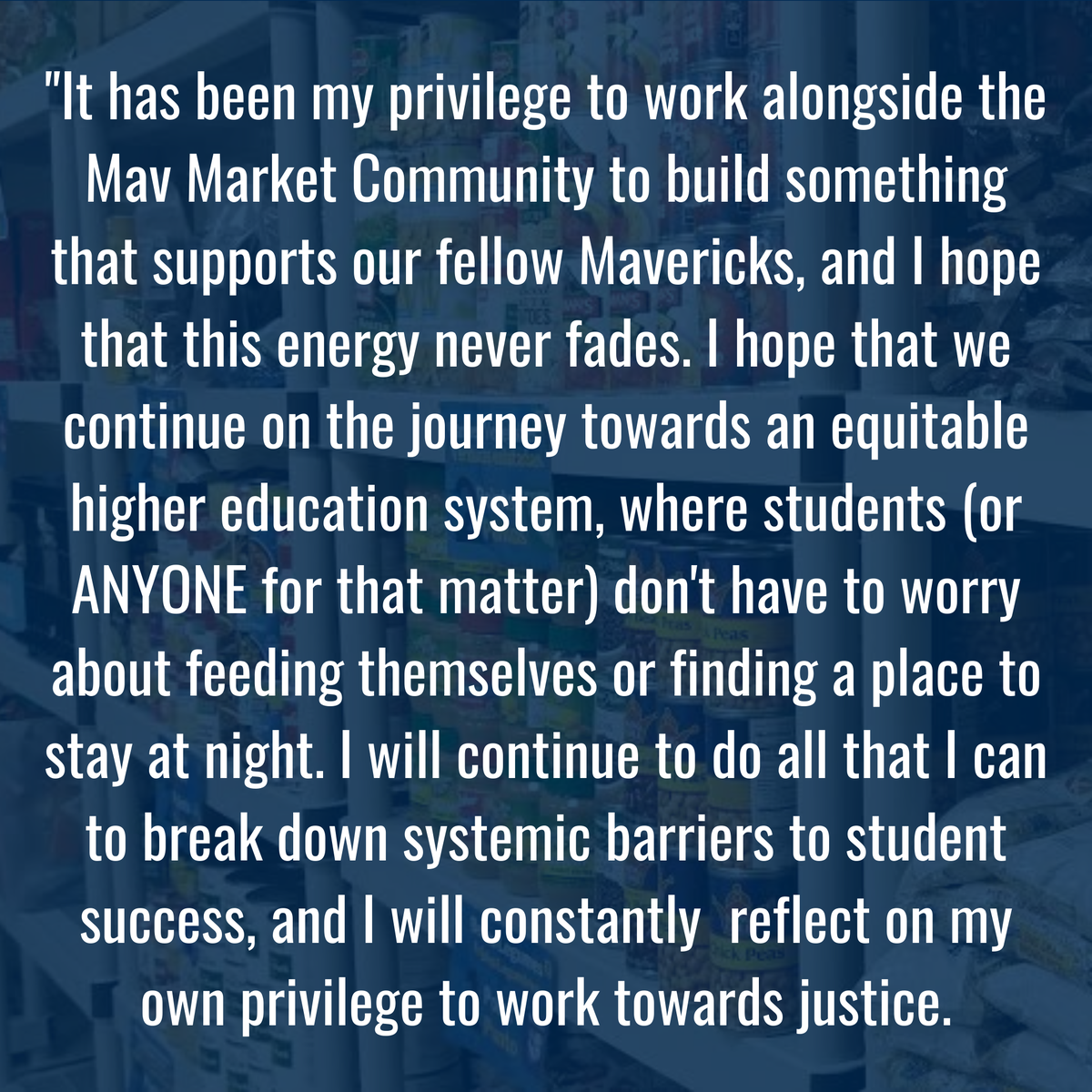 MavMarket's tweet photo. Today, we say farewell to Mary Sherman, an AmeriCorps VISTA who served as the Mav Market Coordinator for the last two years. Thank you for your service, you will be missed! https://t.co/US30hAvWDb