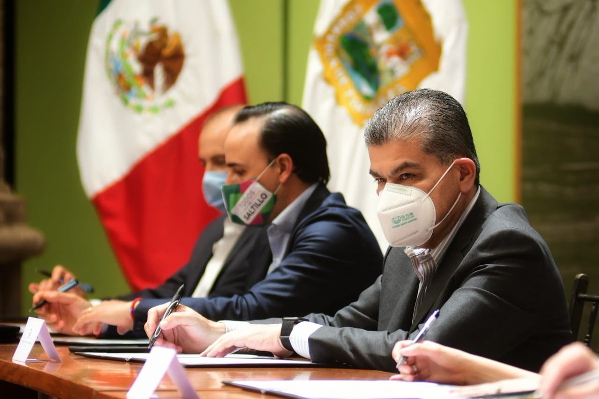 mrikelme's tweet photo. Hoy firmamos el Convenio General de Colaboración para la Promoción Hotelera, Gastronómica y Vinícola de Coahuila, un esfuerzo entre el @GobDeCoahuila y el sector turístico para hacer frente a la pandemia y seguir incentivando esta industria en nuestro estado. #CoahuilaNoSeDetiene https://t.co/YX6dnlhynd