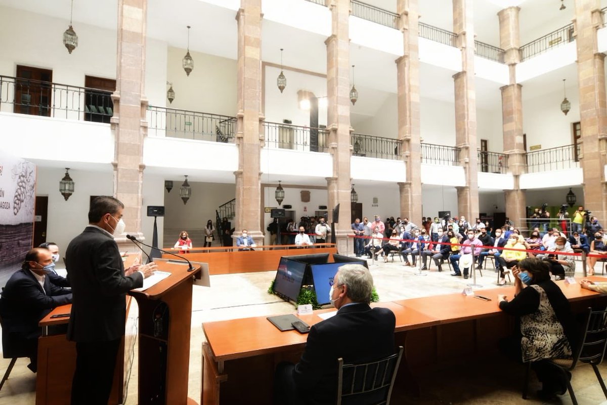 mrikelme's tweet photo. Hoy firmamos el Convenio General de Colaboración para la Promoción Hotelera, Gastronómica y Vinícola de Coahuila, un esfuerzo entre el @GobDeCoahuila y el sector turístico para hacer frente a la pandemia y seguir incentivando esta industria en nuestro estado. #CoahuilaNoSeDetiene https://t.co/YX6dnlhynd