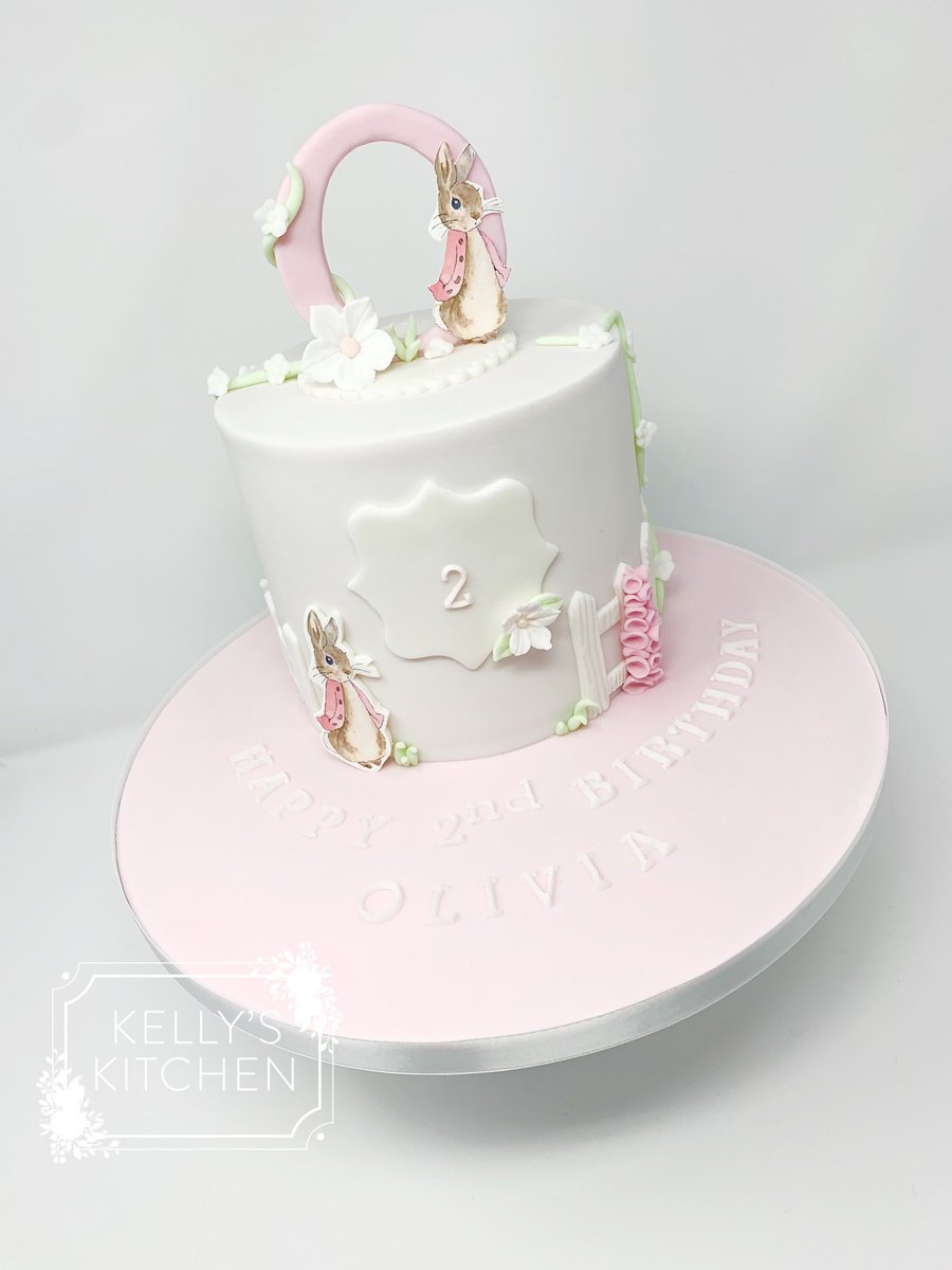 “Even the smallest one can change the world” 
🎀 🐇 
Loved making this Flopsy Rabbit cake for a very special little girl who has just turned 2. 

#beatrixpotter #flopsyrabbit #flopsyrabbitcake