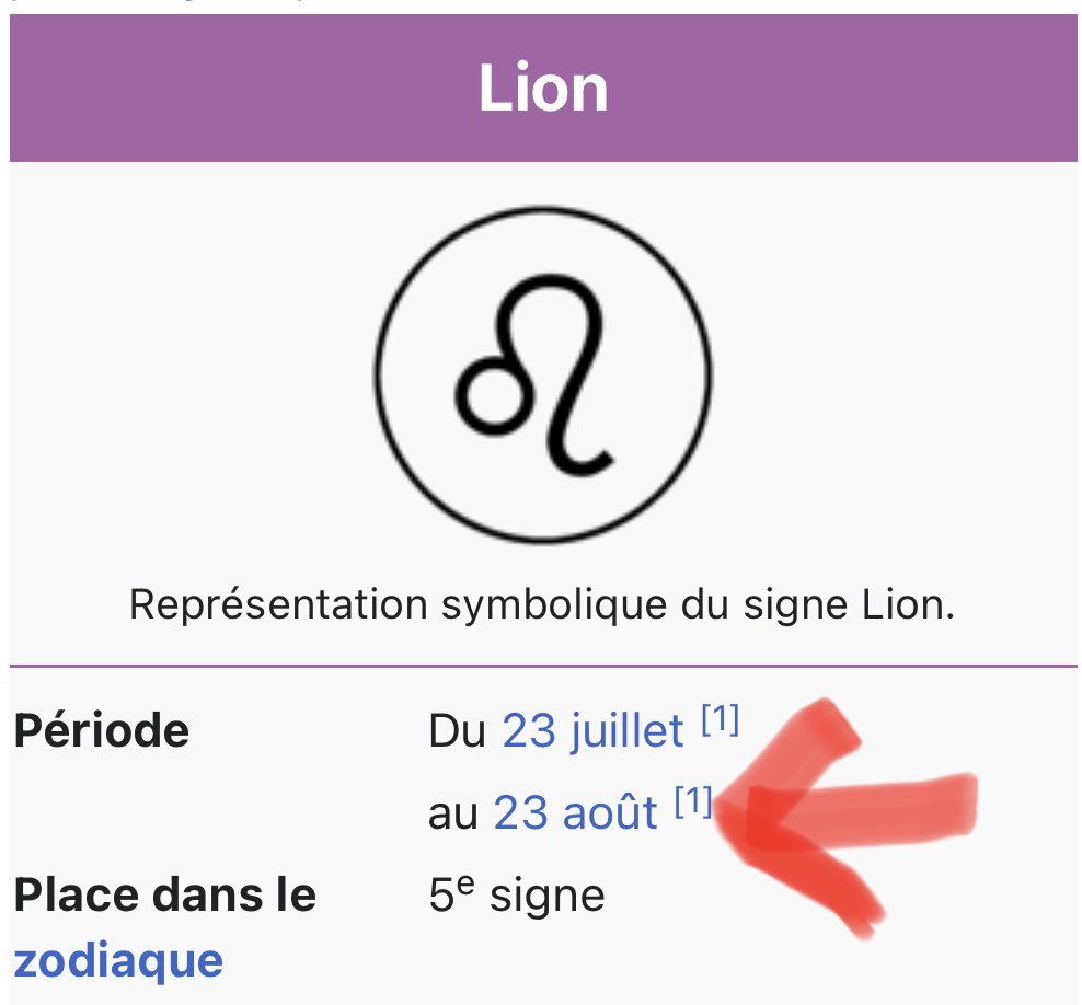 Taupe10 A Twitter Du Coup Si Ma Fille Nait Le 23 Aout Son Signe Astrologique C Est Lion Ou Vierge