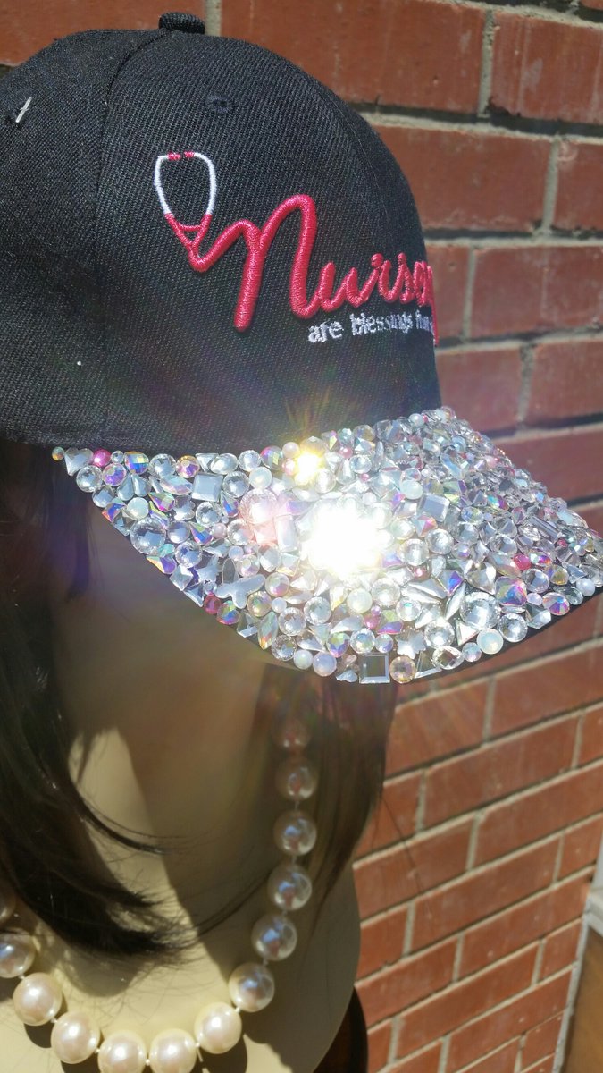 starmoon1836's tweet photo. @OurGirlDemetria These masks are so amazing Demi! I don't sew, but I'm making these for the hard working nurses. The nurses are loving these hats!! They all say to me, the sparkle is making them smile after a long hard day. #nurses #handplaced #swarovski #COVID19 #handmade πΌππ₯°πΊπΈπ§’π¦ https://t.co/0J3tSSsiFt