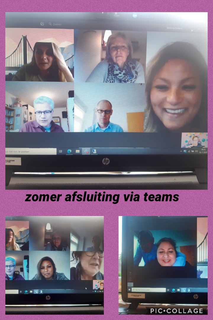 Na twee groepjes op kantoor, vanavond via Teams een zomer afsluiting gedaan. Met coaches van Hfftig. Via de post hadden ze een pakje koffieleutjes ontvangen. Het was ontzettend leuk en goed ook op deze manier bij te kletsen! <a href="/Stimenz/">Stimenz</a> #jongeren #coaching #apeldoorn