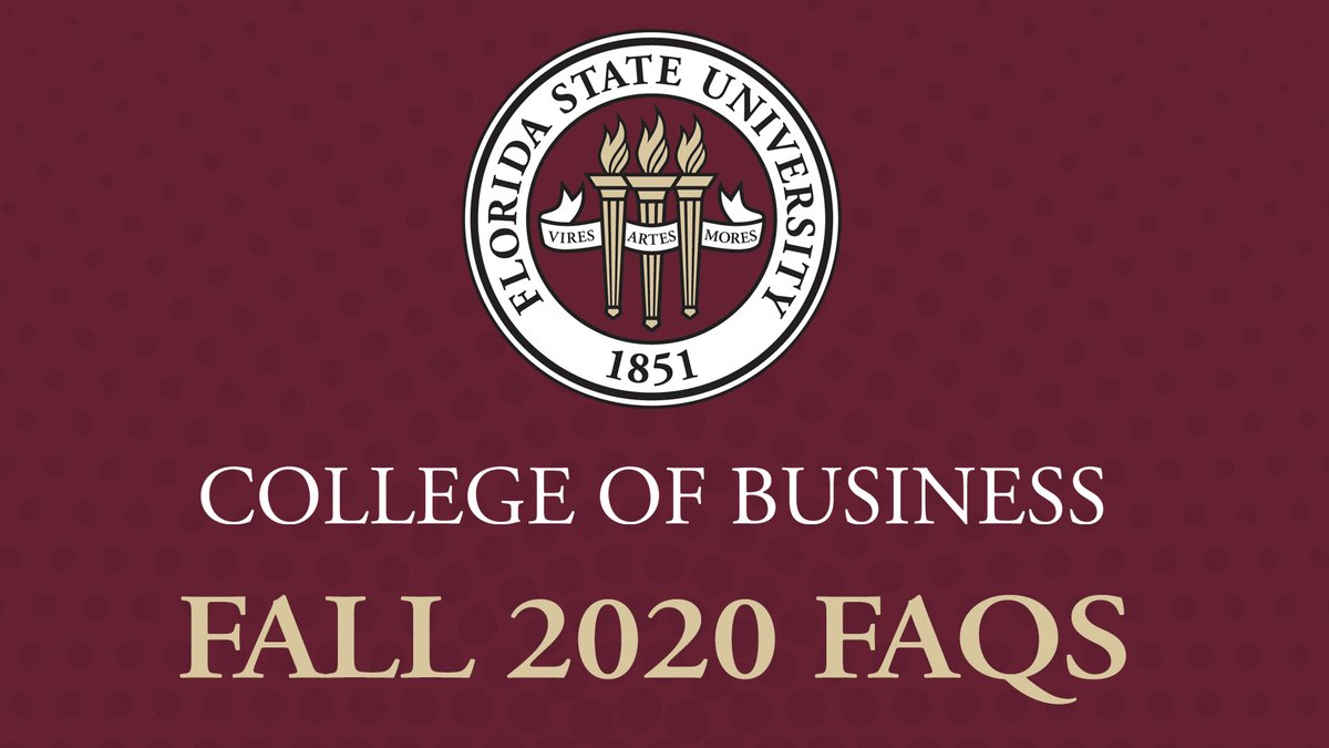 FSUWertheim's tweet photo. You have questions about this upcoming semester. We have answers. 👍
Head to https://t.co/Ig9DHQCYEp to see answers to our frequently asked questions regarding Fall 2020. https://t.co/UFtMToXRiQ