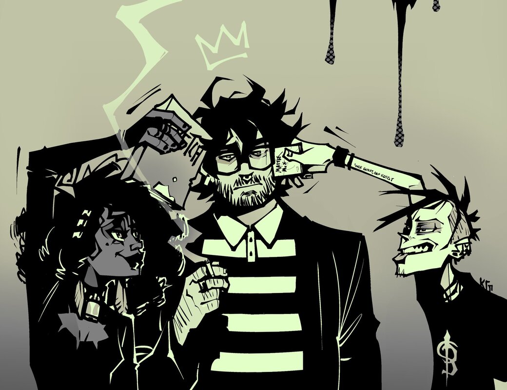 Uhhh, here be some of my less colorful stuff. This time I choose to taaaaaag... Um.

Hmmmmmmmmmmm.

HMMMMMMMMMMMMMMMMMMMMMMMMM! 

The Devil again. https://t.co/0EDmbzpTEs 