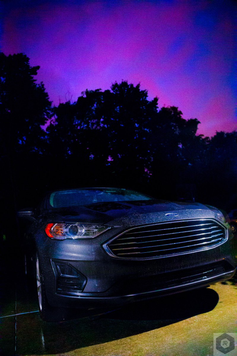 Purple sky