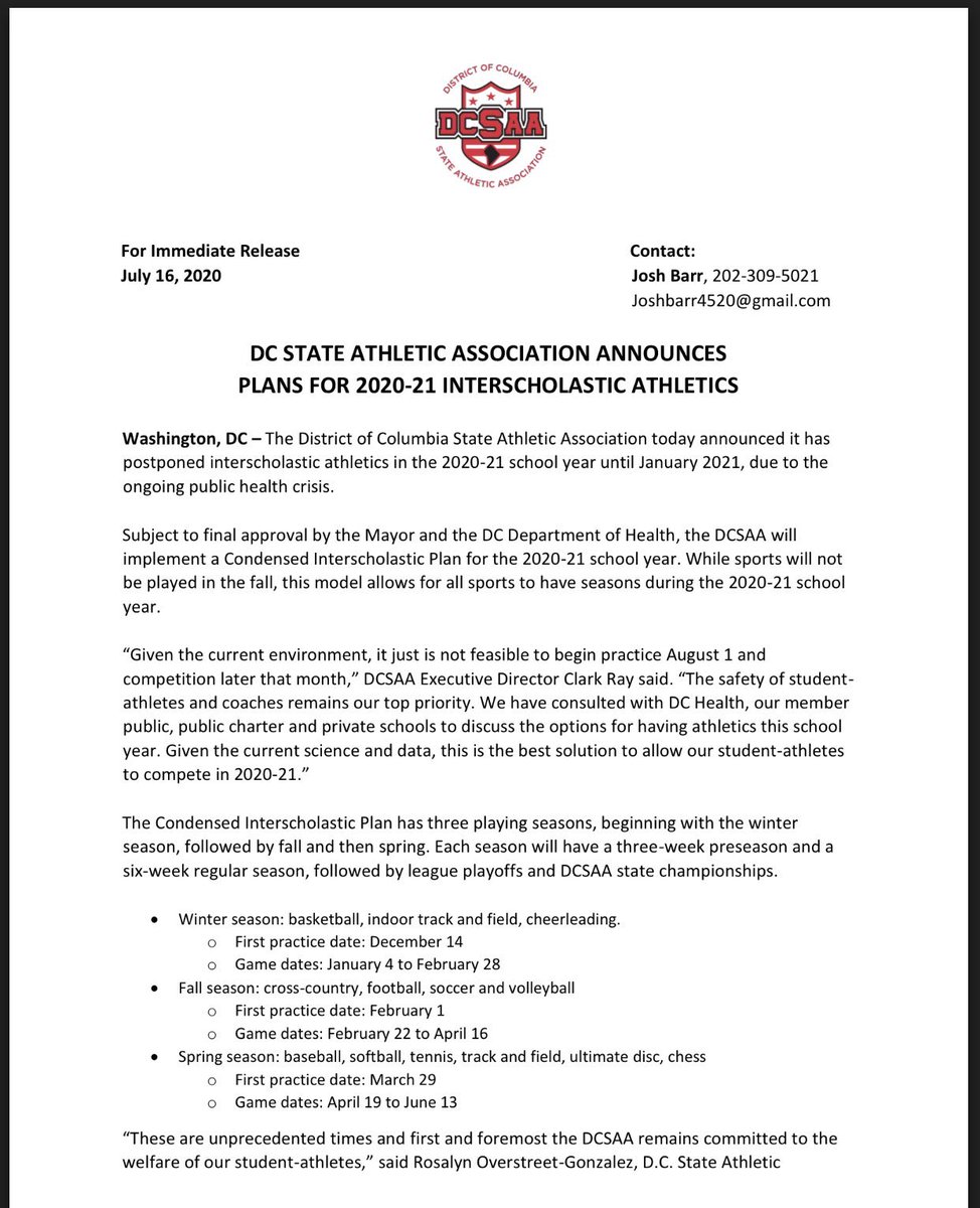 DCPS Athletics tweet media