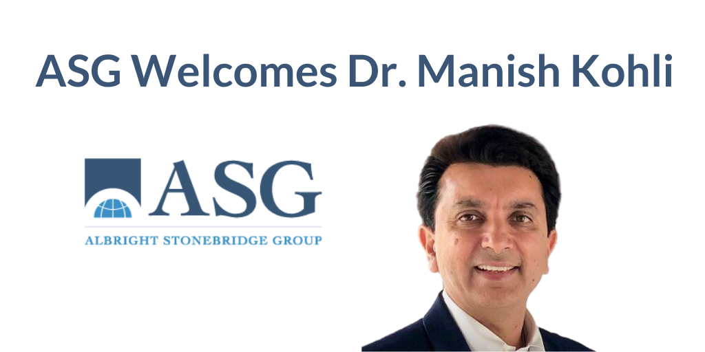 Excited to welcome Dr. Manish Kohli, an expert in digital health innovation and the newest member of our Global Health Solutions practice! bit.ly/3eCJmRt