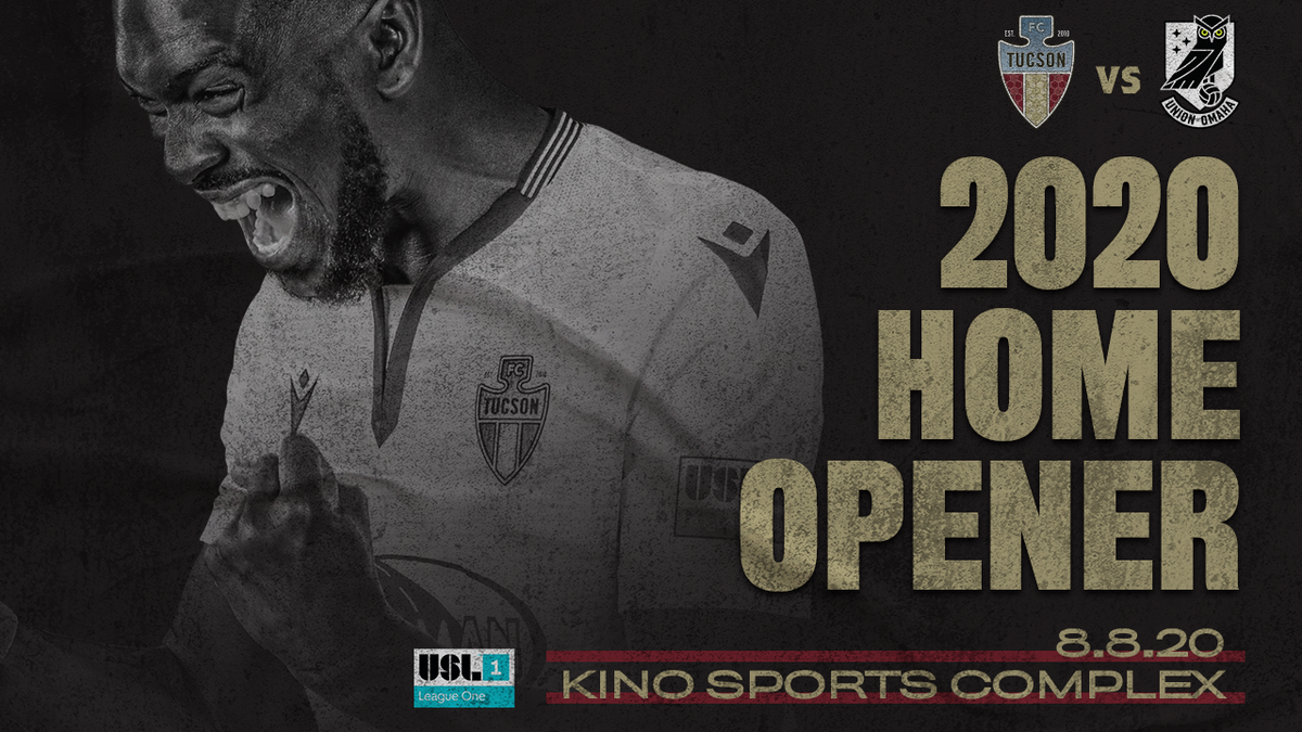 FCTucson's tweet photo. Our first games of the 2020 @USLLeagueOne season have been confirmed!! ππ
Season Opener July 25th at @FTLauderdaleCF
Home Opener August 8th v @Union_Omaha
BRING ON 2020 #WeReady #FuerzaTucson #TopoftheTable2020 https://t.co/xwtuv0Br5N