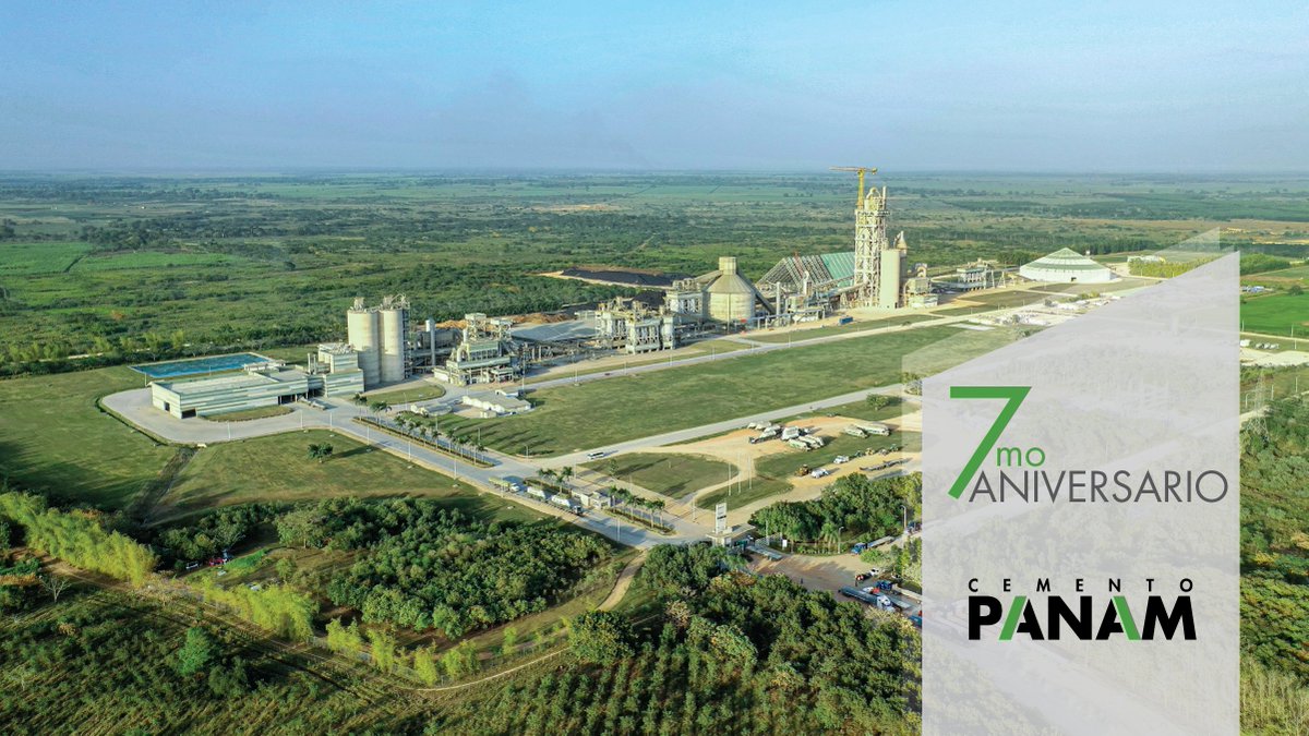 Cumplimos 7 años satisfaciendo las más altas exigencias del mercado, con un equipo humano y estándares de operación de clase mundial. Reiteramos nuestro #compromiso al producir el cemento de la más alta #calidad, altos criterios de #responsabilidad y protección del #medioambiente