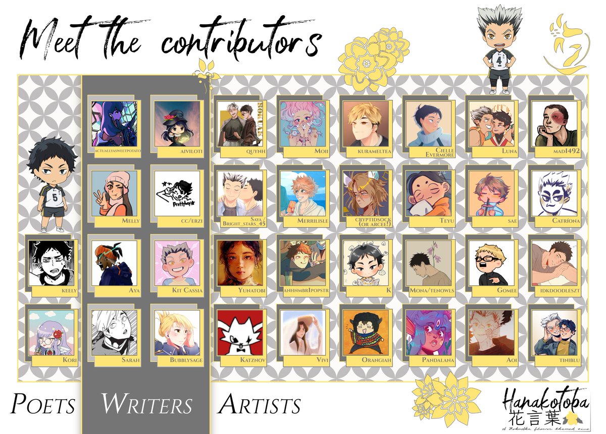 Hanakotoba, a Bokuaka zine @ Complete! tweet media