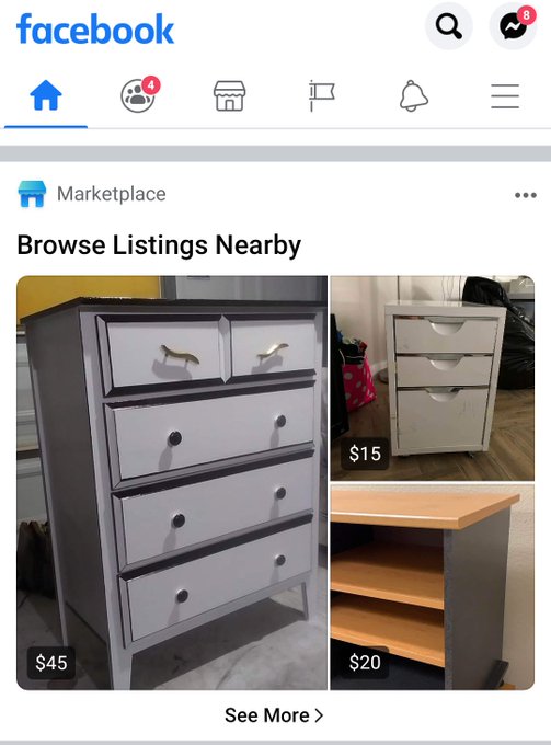 I saw this dresser available for sale on Facebook marketplace. Who would buy that!? It's so ANGRY. I<a href="/tag/nationalkinkmonth"class="tags"><span>#nationalkinkmonth</span></a><a href="/tag/kinktober"class="tags"><span>#kinktober</span></a><a href="/tag/nationalkinkda"class="tags"><span>#nationalkinkda</span></a>