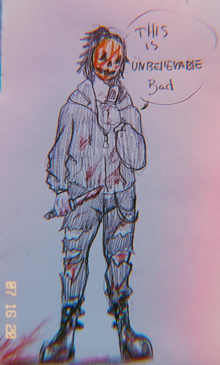 Hellruler_'s tweet photo. #killersona ¿?
Sí, reutilicé a Spooky porque ya era un asesino en el otro hashtag (¿¿ https://t.co/Lalsfye8xX