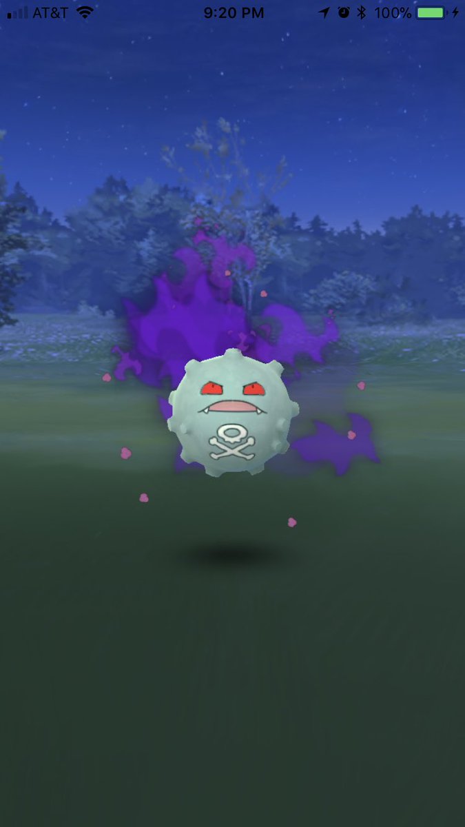vader_later's tweet photo. Hello James..!😎 #ShinyCheck #TeamRocket #pokemongo #shadowpokemon #koffing #teamrocketjames https://t.co/FoIpD18bDw