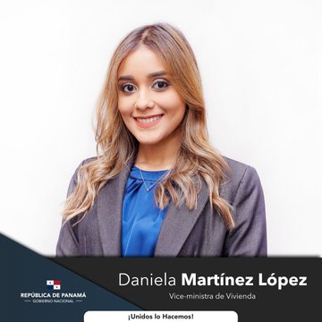 TReporta's tweet photo. #LoÚltimo El Presidente Laurentino @NitoCortizo designa a Daniela Martínez López como la nueva viceministra de Vivienda. @MIVIOTPma #TReporta https://t.co/tA5igef2vs