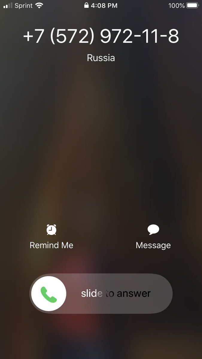 drcarr85's tweet photo. Probably just calling to ask me to vote for @realDonaldTrump weird part is it didn’t come up as #scamlikely #anyoneelse2020 https://t.co/cKSwEq4tsK