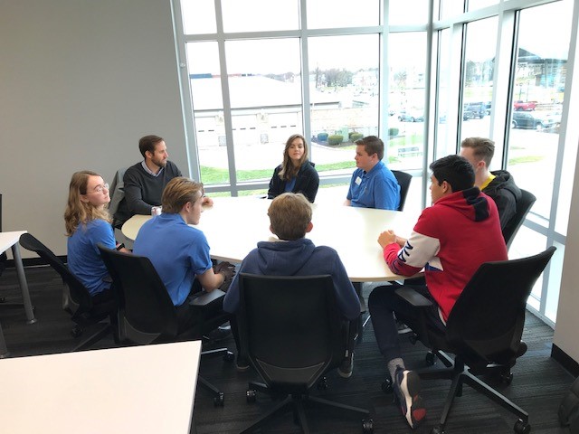 FishersIN's tweet photo. #FishersIN recognizes the 2019-2020 Mayorโs Youth Academy, who got a behind the scenes look at their local gov't from August to early March of this year. Learn more: https://t.co/ISs6i08F1Y #EngagedCity https://t.co/u682mRuOnn