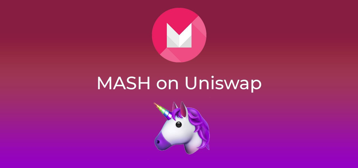 joinmarshmallow's tweet photo. $MASH NOW RELEASED ON UNISWAP😎

🦄UniSwap pair: https://t.co/7nVQ8NNZMh

#UniSwap #MASHGO @cctip_io draw 100 MASH 100 https://t.co/8Ql9HD01AY