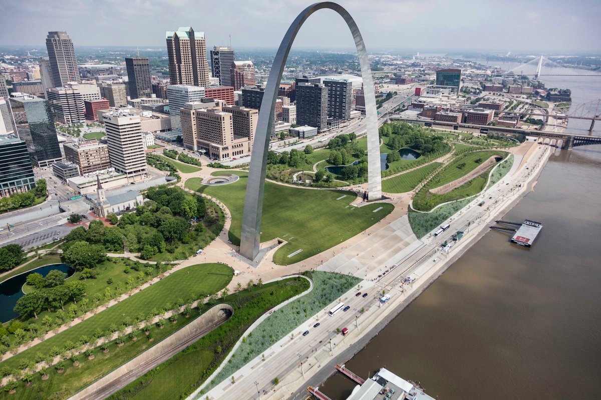This neighborhood was demolished to make room for a park.

Don't mourn what was lost. Mourn that we call ourselves a great civilization but we're not producing places that our descendants would mourn if they lost.