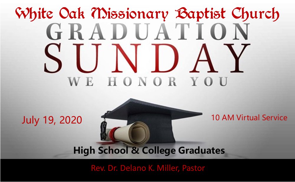 DrDKMiller67's tweet photo. MARK YOUR CALENDARS !! Help us honor our graduates🎓 https://t.co/1QX6rCQpMZ