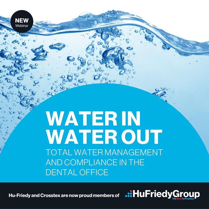 Water quality affects nearly every function of modern dental offices, watch our on-demand webinar “Total Water Management and Compliance in the Dental Office” to learn more about best practices for maintaining compliance with regulatory guidelines.  bit.ly/2OcTRA3