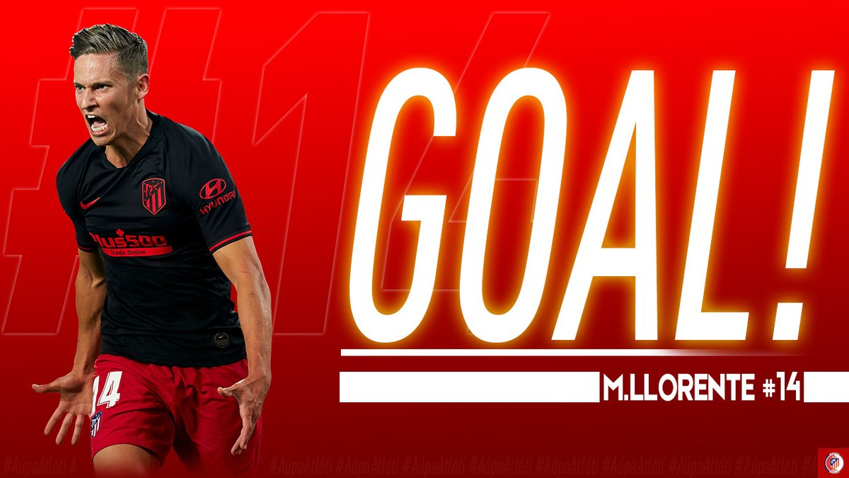 55' | BUUUUUUUUUUUUUUUUT DE MARCOS PHENOMENO LLORENTEEEE ! #GetafeAtleti