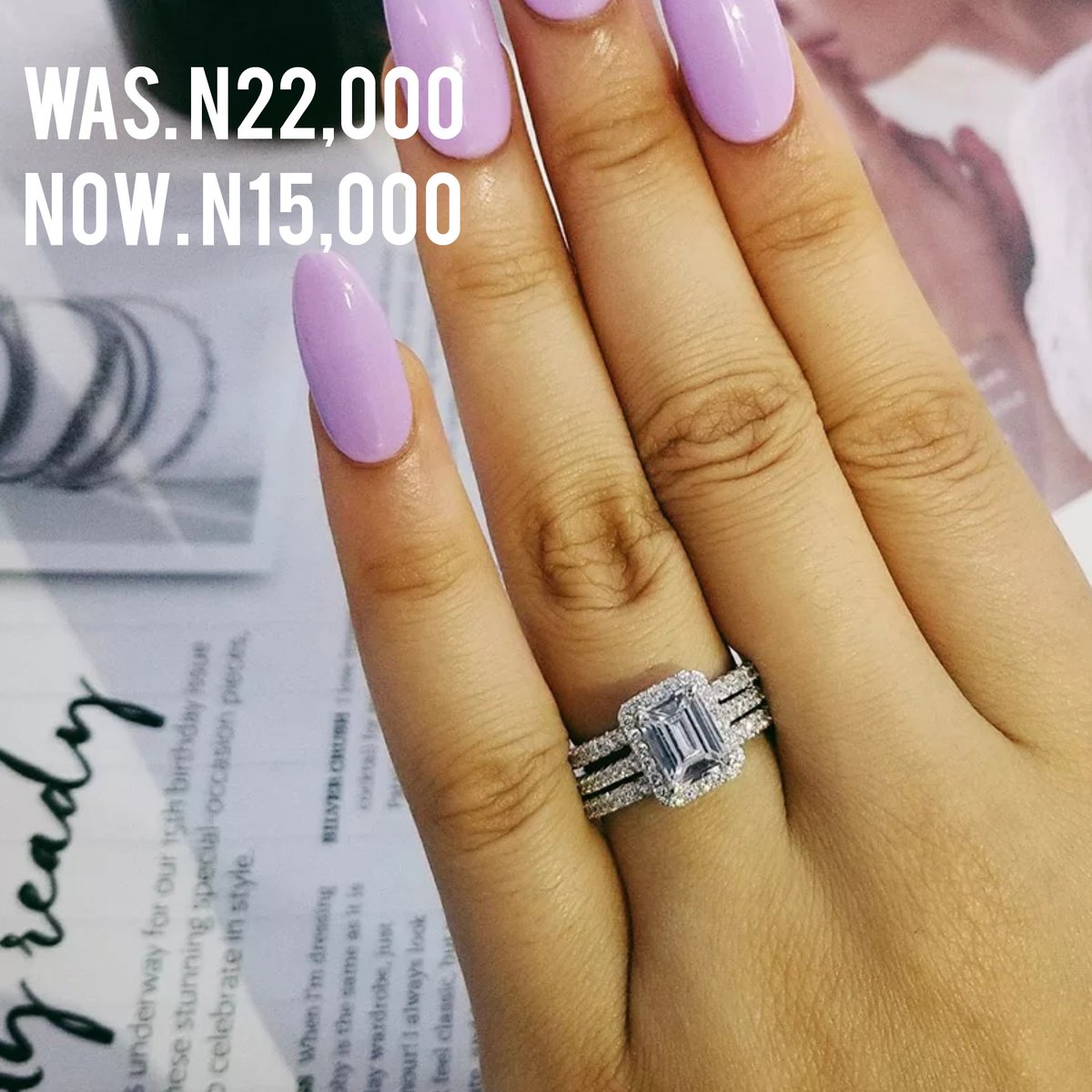 jmkvictoria's tweet photo. All rings comes in a free case

#NIGHTMARKETWITHDAMMYB 

07033281272

#nightmarketrings https://t.co/yDfS73fu7E