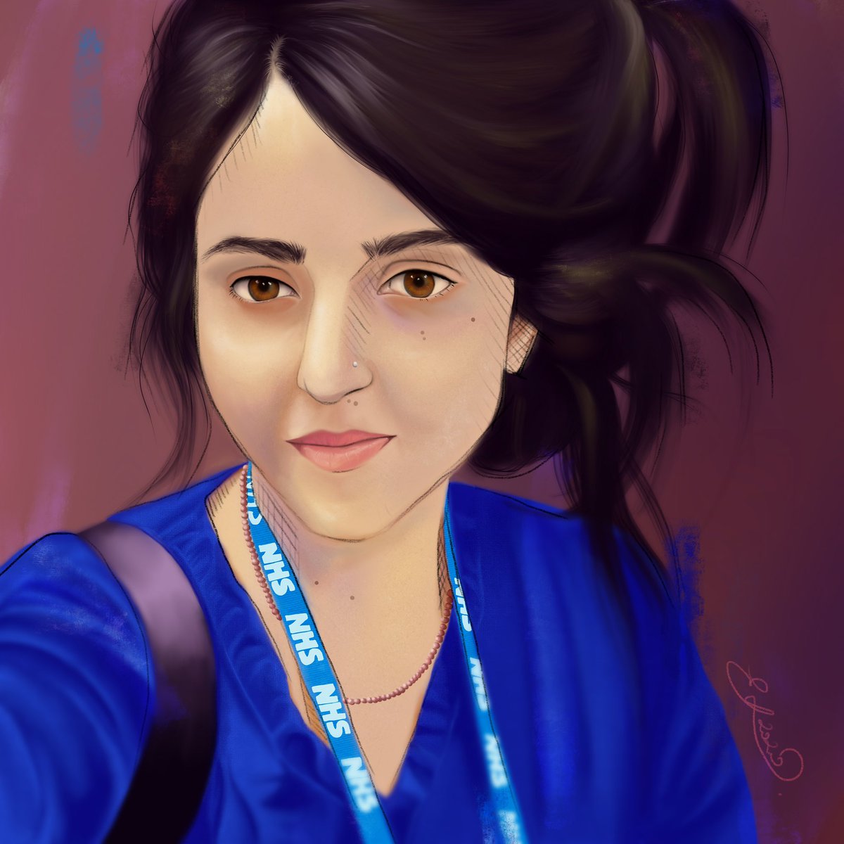 the_inspiredfox's tweet photo. #portraitsfornhsheroes https://t.co/xFtdQTaIQC